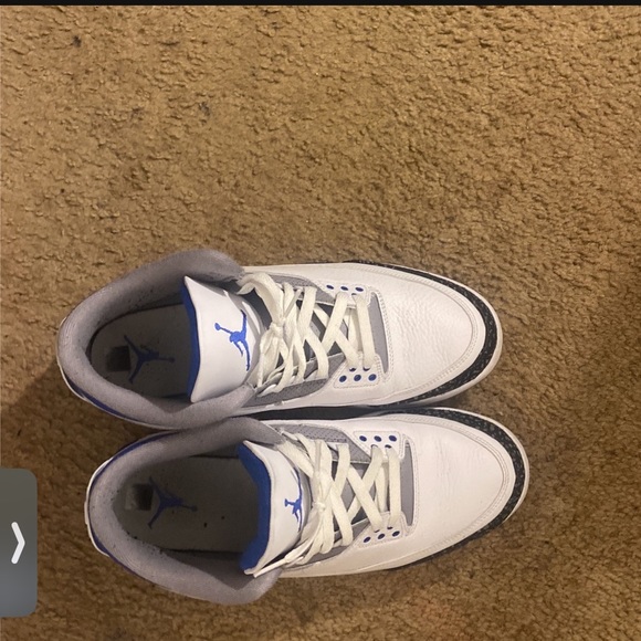 Jordan 3’s “Racer blue” Size:11.5